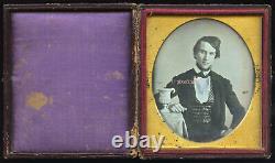 Lad by Mathew B. Brady. Pre- Civil War Daguerreotype. Not ambrotype-tintype-cdv