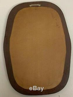 Large Civil War Confederate Soldier Picture. Oval Frame Convex Glass