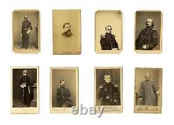 Large Lot Of Civil War Generals / 1860s CDV Soldier Photos