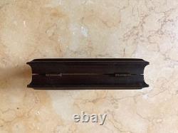 Lincoln CIVIL War CDV In A. P. Critchlow 1/6 Union Case Blank Ruby Ambrotype Plat