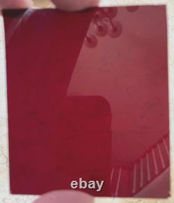 Lincoln CIVIL War CDV In A. P. Critchlow 1/6 Union Case Blank Ruby Ambrotype Plat