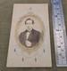Lot 7 Civil War 1860s Cdv Tintype Tax Stamp Stiles Armsbury Ny Gem Portrait