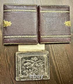 Lot Clark Family Antique Photos Tintypes Ambrotype ID'd 1860s Civil War Vet