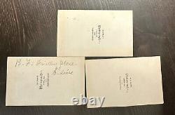 Lot of 3 Aurora Illinois House 1860s CDV Photo Victorian Civil War Architecture