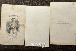 Lot of 3 Civil War Soldiers Massachusetts Connecticut