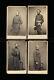 Lot Of 4 Civil War Generals All By Mathew Brady / 1860s Cdv Soldier Photos