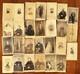 Lot Of Cdv Photos Civil War Era 1860s Some Id'd Tax Stamps