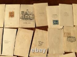Lot of CDV Photos Civil War Era 1860s Some ID'd Tax Stamps