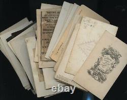 Lot of CDV & Tintype Photos Some Civil War Tax Stamps 1860s and 1870s ALL US