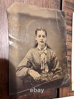 Lot of Civil War 1860s 1870s Tintypes Men Women Philadelphia Pennsylvania Family