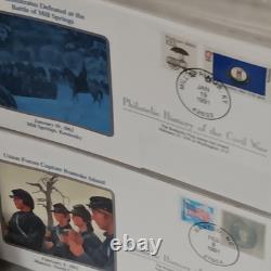 Lot of Philatelic History of the Civil War Stamps, See photos