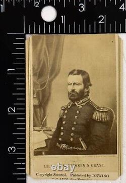 Lt. General Ulysses S. Grant Photograph Portrait CDV by Wise and Prindle