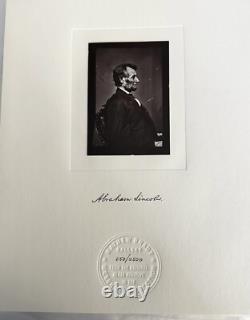Ltd ed prints MATHEW BRADY GREAT AMERICANS photographs Civil War Lincoln MESERVE