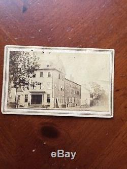 Marshall House Civil War Alexandria Va Virginia Elmer Ellsworth Cdv