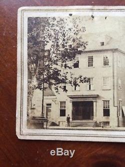 Marshall House Civil War Alexandria Va Virginia Elmer Ellsworth Cdv