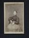 Mary Bacon Daughter Of Civil War Soldier Elmer Bacon Antique Cdv 1860s