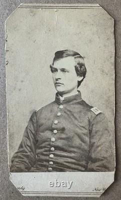 Mathew Brady CDV of Identified Civil War Soldier Lieutenant VanDyke ID'D