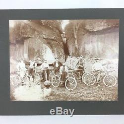Memper Photo Antique Bike Bicycle Club Devil's Den Post Civil War C 1890