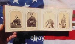 Milford, NH Civil War Photo Album MARQUIS HOLT FAMILY New Hampshire 3rd Regiment