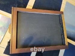 Modern Day Tintype Photography 9 Large Tintypes Civil War Includes Wooden Frame