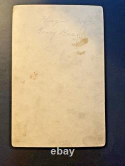 My CollectionAmazing Cabinet Card Photo Boy Military Civil War Outfit Tricycle