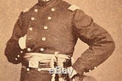 Named Civil War Union Officer Gen Edgar Mantlebert Gregory Framed Photo