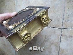 Nice Antique 1850 Antebellum Carte de Visite /Tintype Photo Album, Civil War