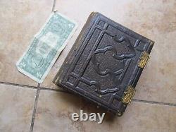 Nice Antique CIVIL WAR CdeV Photo Album, Carte de Visite, for Your Collection