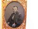 Nice Civil War General Ulysses Grant Gem Tintype Photograph