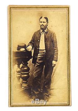 Original CIVIL War CDV Boston Corbett Killed John Wilkes Booth Lincoln Assassin