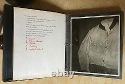 ORIGINAL CIVIL WAR CONFEDERATE UNIFORM REFERENCE PHOTO ALBUM c1960's