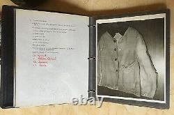 ORIGINAL CIVIL WAR CONFEDERATE UNIFORM REFERENCE PHOTO ALBUM c1960's