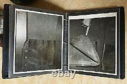 ORIGINAL CIVIL WAR CONFEDERATE UNIFORM REFERENCE PHOTO ALBUM c1960's