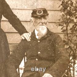 ORIGINAL! CIVIL WAR UNION 87th PENN. VOLS. INF. REGT. OFFICER PHOTO 1918