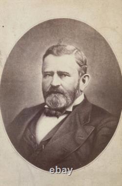 ORIGINAL! RARE! CIVIL WAR MAJOR GENERAL U. S. GRANT CABINET PHOTO c1892