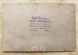 ORIGINAL! RARE! CIVIL WAR MAJOR GENERAL U. S. GRANT CABINET PHOTO c1892