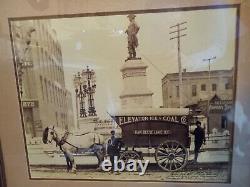 Ohio Historical Civil War Memorial Framed Photo 27 X 24 withInscription