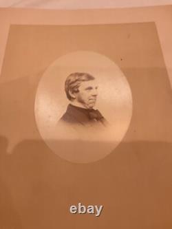 Oliver Wendell Holmes One Photo Civil War 1865 Saved The Ironsides Reformer 674