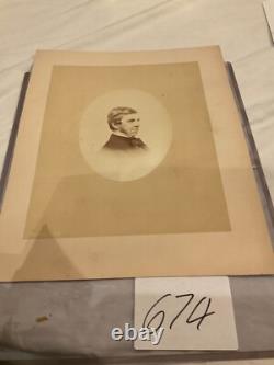 Oliver Wendell Holmes One Photo Civil War 1865 Saved The Ironsides Reformer 674