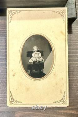 Oregon photographer, little girl dau of civil war major & ID'd photo odd Unusual