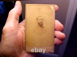 Original 1860s Civil War CDV Photograph Cavalry Gen Fitzhugh Lee Son of Robert E