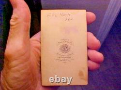 Original 1860s Civil War CDV Photograph Cavalry Gen Fitzhugh Lee Son of Robert E