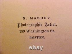 Original 1860s Civil War CDV Photograph Engraving Libby Prison Castle Thunder