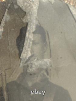 Original Antique 1860s Tintype of Union Soldier Pennsylvania 44th Regiment