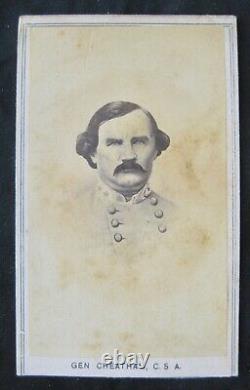 Original CDV CIVIL War Confederate Gen. Cheatham