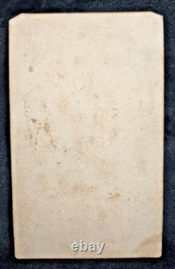 Original CDV US Civil War Sailor in Common Navy Jumper /Sailor Hat & Aiguillette