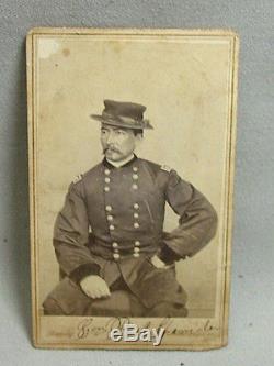 Original CDV of Civil War General Phil Sheridan by Matthew Brady