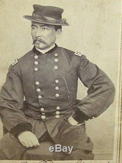 Original CDV of Civil War General Phil Sheridan by Matthew Brady