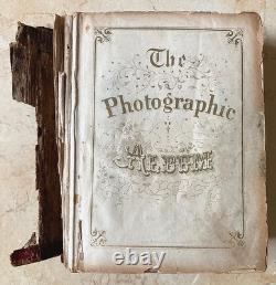 Original! CIVIL War Era Family CDV Photo Album With Its 14 Tintype's & 25 Cdv's