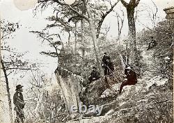 Original CIVIL War General Grant At Lookout Mountain Nov. 1863 Photograph